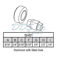 Sliding Window Wheels 52-621