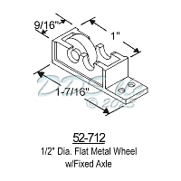 Sliding Window Rollers 52-712 1