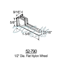 Sliding Window Rollers 52-790 1