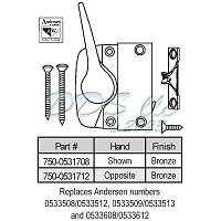 Andersen Casement Lock 750-0531708