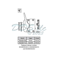 Andersen Casement Lock 750-0531712