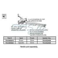 Sill Mounted Casement Operators 750-0565620 1
