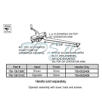 Sill Mounted Casement Operator 750-1361308C