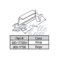 Weep Covers White 900-17790W 1