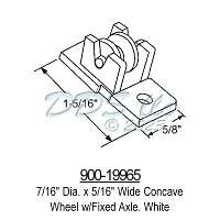 Sliding Window Roller 900-19965 1