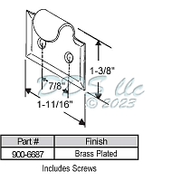 Extruded Sash Handles & Lifts 900-6687 1
