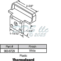 Extruded Sash Handles & Lifts 900-8729 1