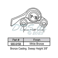 Sweep and Sash locks 900-9158