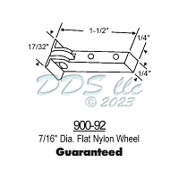 Sliding Window Rollers 900-92 1