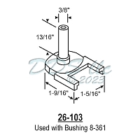 Stationery Pressure Shoe 26-103