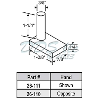 Pressure Shoe LH 26-110 1