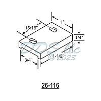 Pressure Shoe 26-116