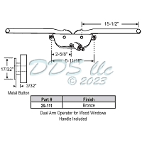 Dual Arm Awning Operator 29-111