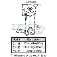 Chain Coupling Large 33-136 1
