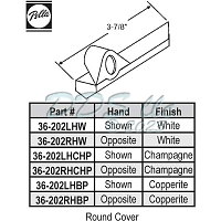 LH Pella Round Cover 36-202LHW 1