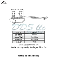 Roto Awning Operater 36-484AD
