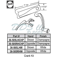 RH Pella Crank Kit 36-505RHW 1
