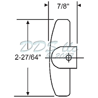 11-32 Inch T Handle-Coppertone 37-125-4 1