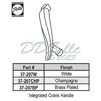Pella Integrated Crank Handle 37-207BP 1