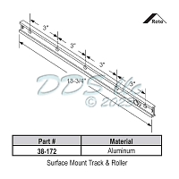 Surface Mount Track-Roller 38-172 1