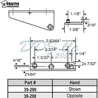 Clip-on Type Bracket 39-298