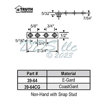 Non-Hand with Snap Stud 39-64 1