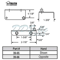 Stud Bracket 39-65 1
