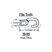 HOOK (FITS TRUTH ANGLE DRIVE) Model Number 39-95 1