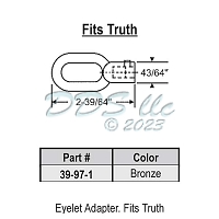 Eyelet Adepter-Bronze 39-97-1 1