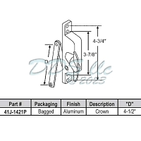 Crown Jalousie Operator 41J-1421P 1