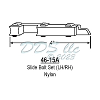 Slide Bolt 46-15A 1