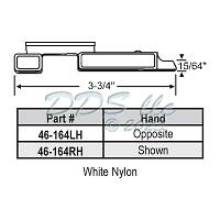 Slide Bolt 46-164LH 1