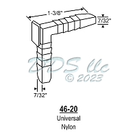 Nylon Corner Key 46-20 1