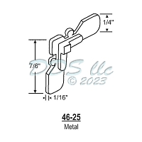 Corner Key, Metal  46-25