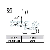 Andersen Compact Crank Handle White 750-1351334 1
