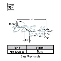 Crank Handle Stone 750-1361806
