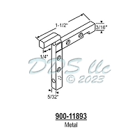 Corner Key, Metal  900-11893