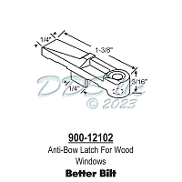 Anti-Bow Latch F/St.Wdws  900-12102