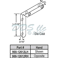 Corner Key, Die Cast  900-12612lh