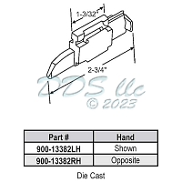 Storm Window Latch 900-13382LH 1