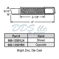 Slide Bolt 900-13501RH 1