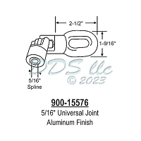 5/16 inch Universal Joint 900-15576 1