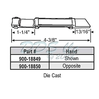 Slide Bolt 900-18849A 1