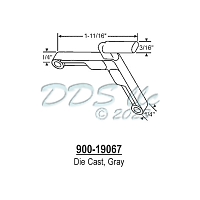 Corner Key, Die Cast  900-19067