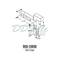Corner Key, Die Cast  900-19068