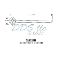 8 Inch  C-C Offset Aluminum Bar 900-20144 1