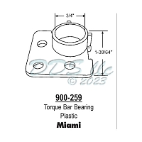 Miami Torque Bar Bearing 900-259 1