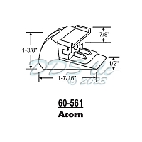 Sash Bottom Bracket Acorn 60-561 1