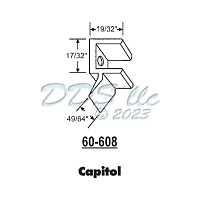 Metal Sash Guide 60-608