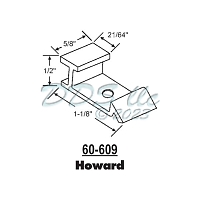 Metal Sash Guide 60-609